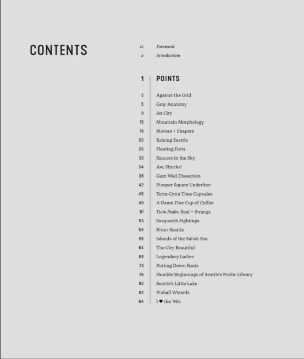 Blue Star Press - Seattleness: A Cultural Atlas of Seattle