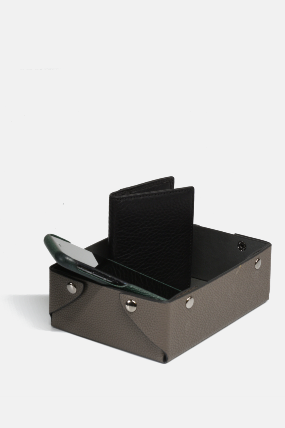 Curated Basics - Catch-All Leather Valet