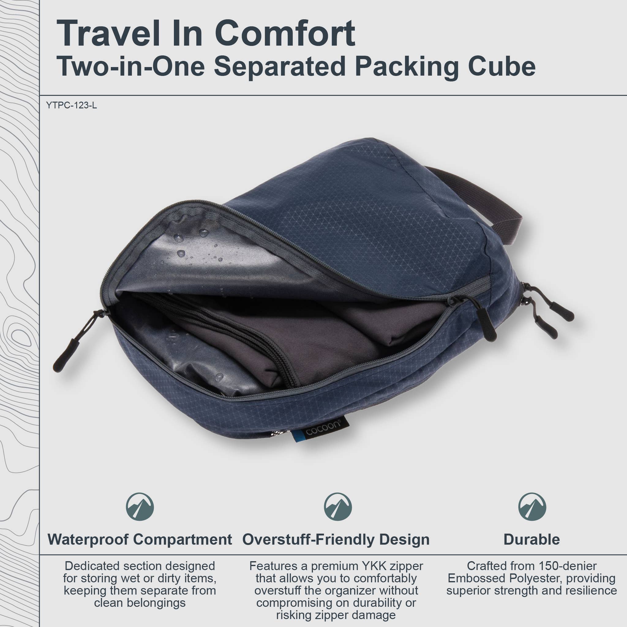 COCOON - Two-In-One Separated Packing Cube