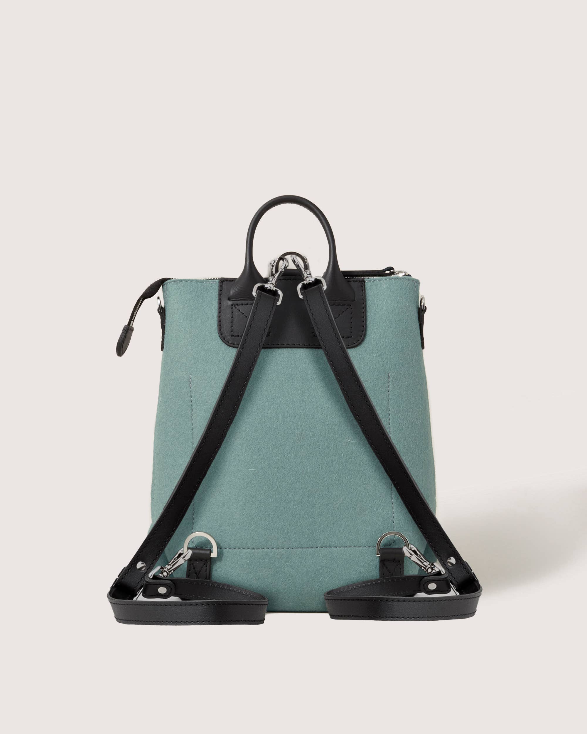 Graf Lantz - Bedford Merino Wool Midi Backpack - Spruce Black