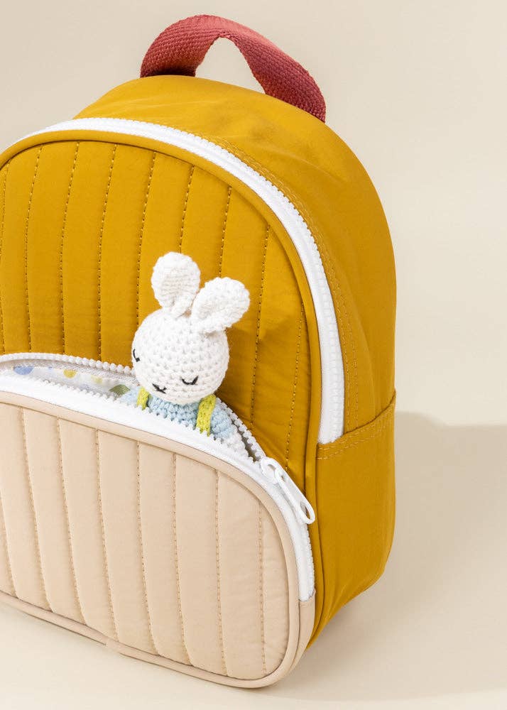 Coco Village - Washable Nylon Small Backpack  - Golden Hour