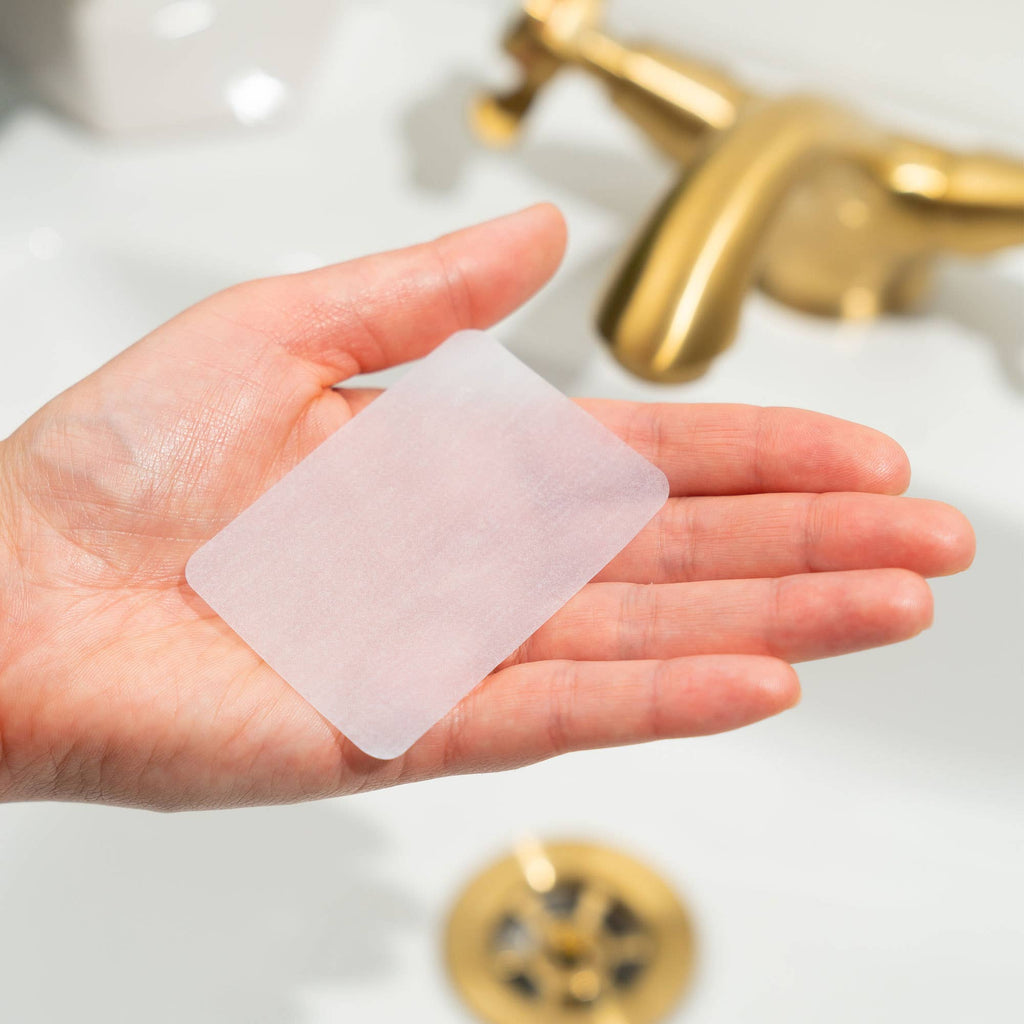 Fomin - Travel Size Hand Soap Sheets: Orange / 100 Sheets