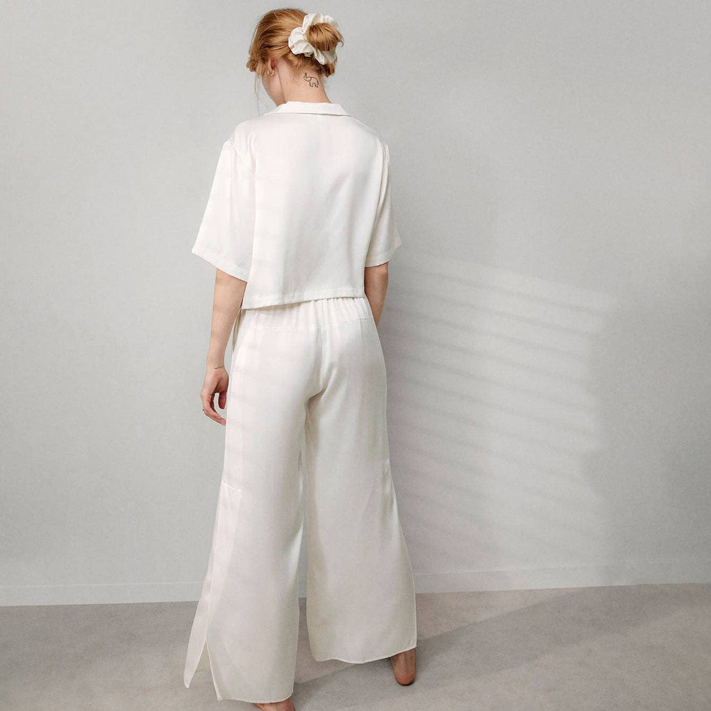 LUNYA - Washable Silk High Rise Pant Set