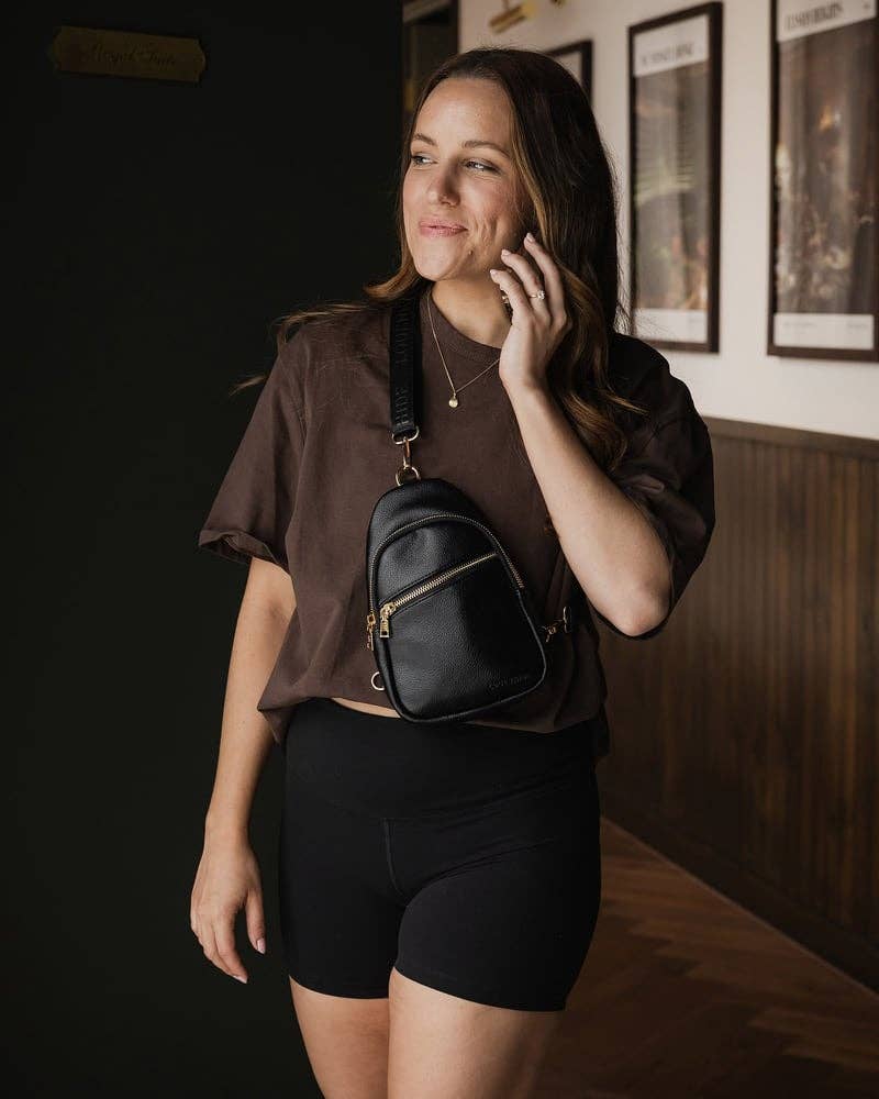 Louenhide - Baby Bella Sling Bag | Black