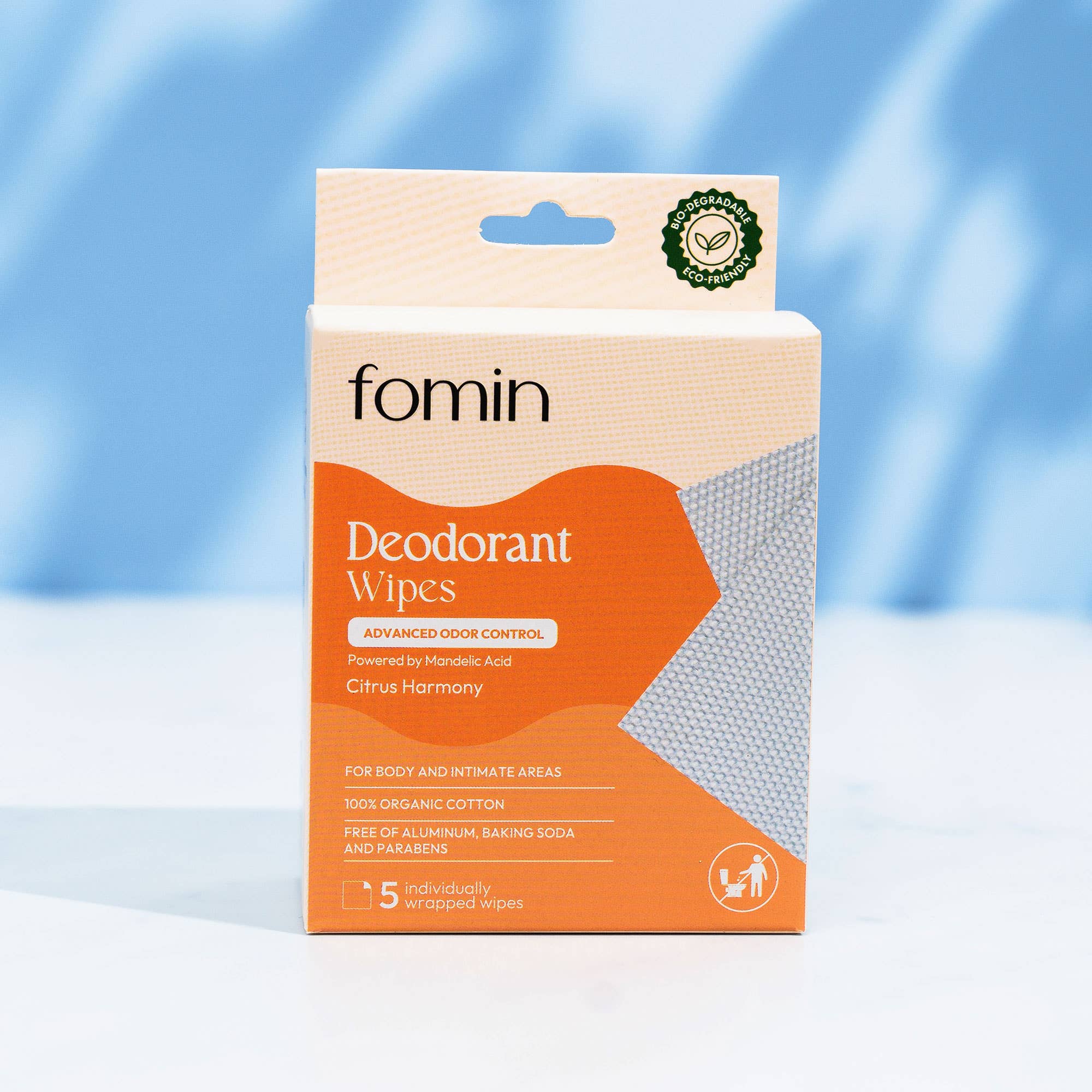 Fomin - Acidified Deodorant Wipes