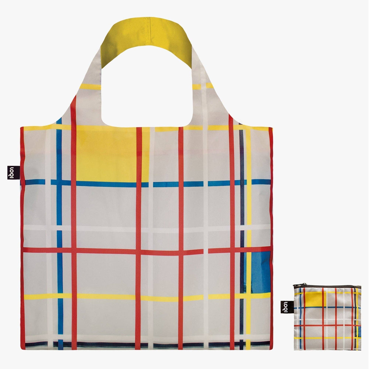 LOQI - PIET MONDRIAN New York City 3 Recycled Bag