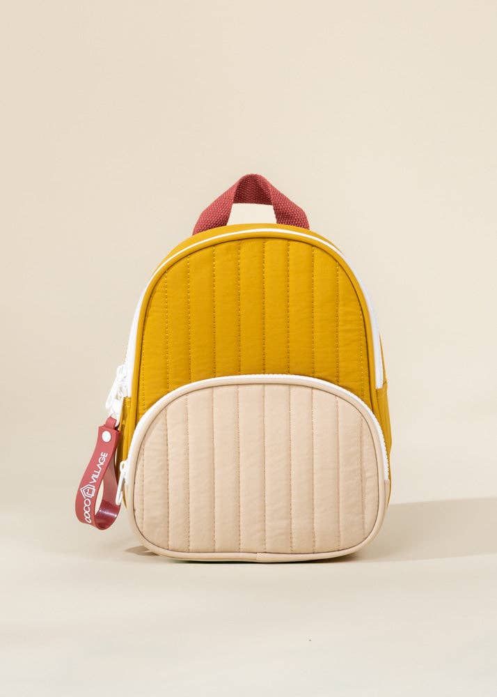 Coco Village - Washable Nylon Small Backpack  - Golden Hour