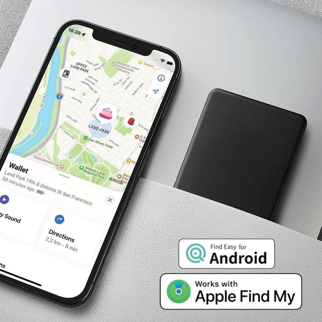 PhunkeeTree - GPS Card Tracker - Uses Apple Find My & Android Find Easy