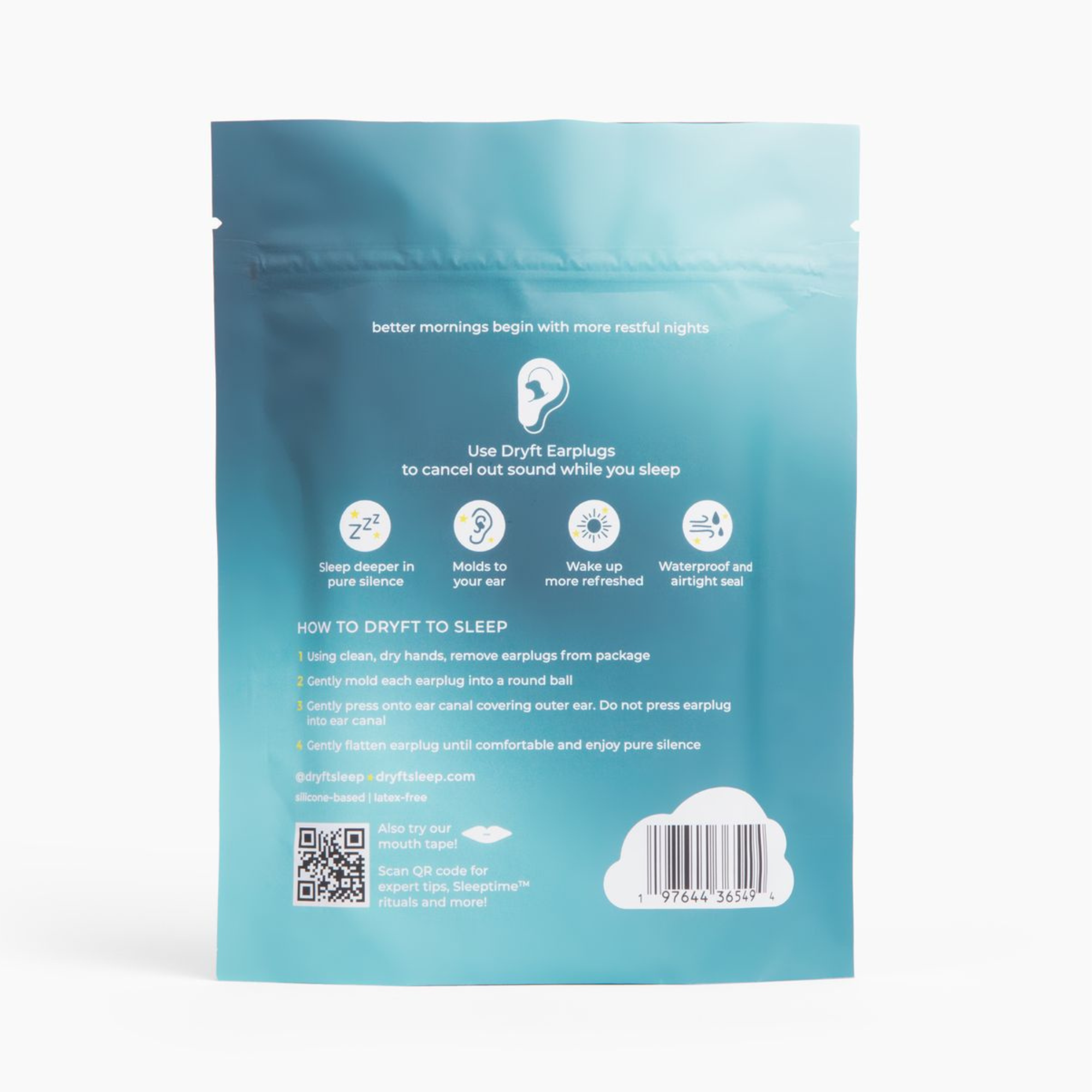 Dryft Sleep LLC - Dryft Sleep Ear Plugs (Wellness, Travel, Beauty, Sleep Aid)