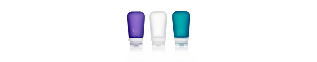 humangear - GoToob+ 3-Pack Refillable Silicone Travel Bottles