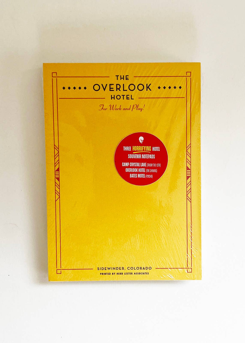 Herb Lester Associates - The Horror Set: Fictional Hotel Notepads