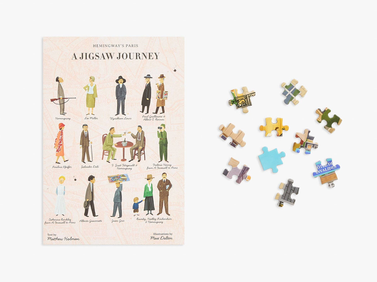 Hemingway's Paris: A 1000 Piece Jigsaw Journey