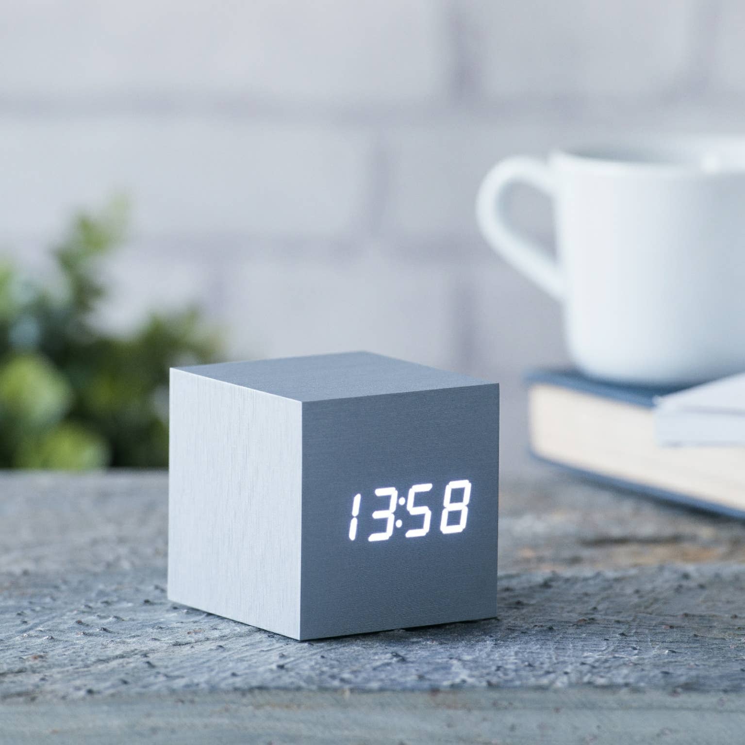 Gingko Design - Cube Click Alarm Clock