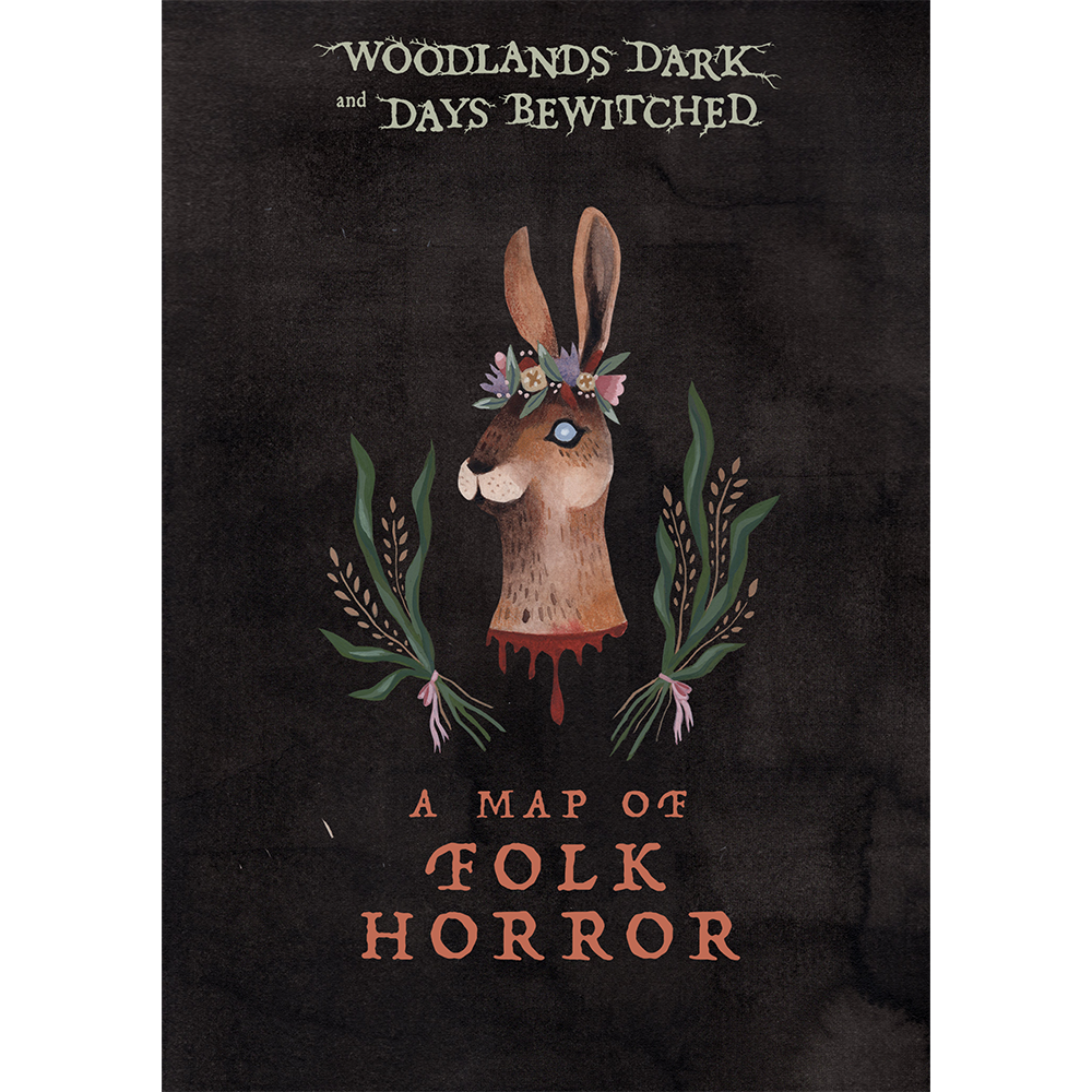 Herb Lester Associates - Woodlands Dark and Days Bewitched - England Horror Map