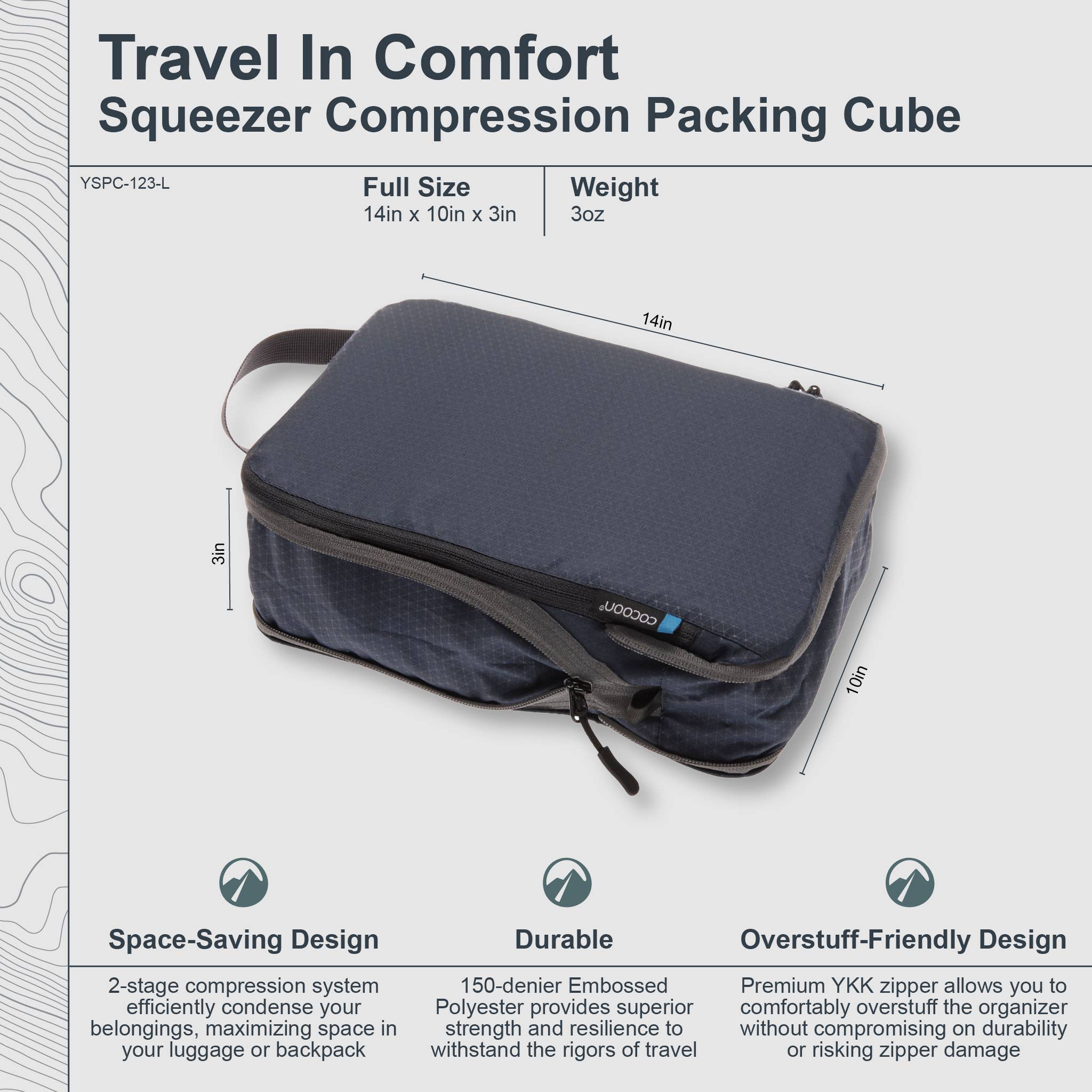 COCOON - Squeezer Compression Packing Cube EcoMade