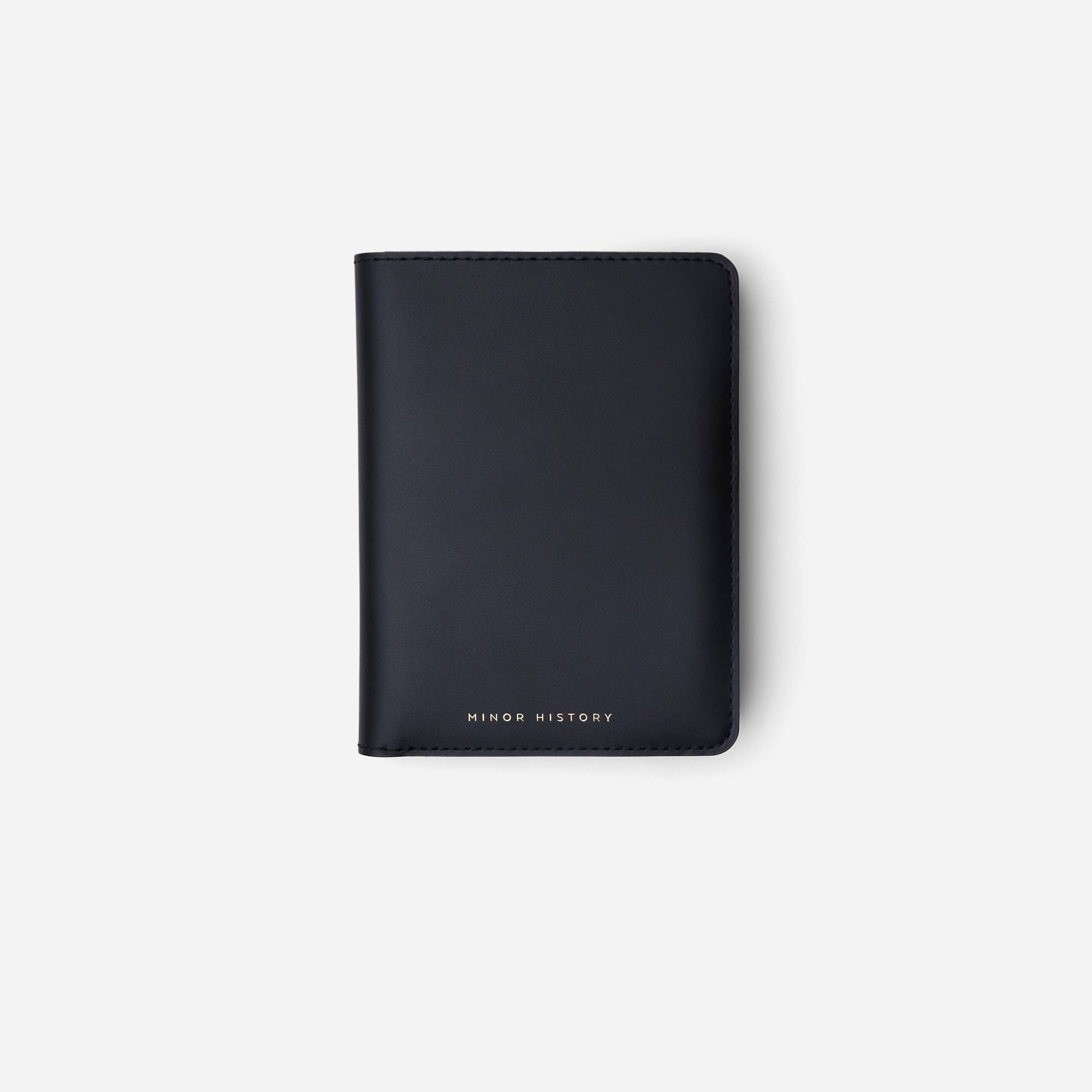 Minor History - The Atlas Passport Wallet in Black