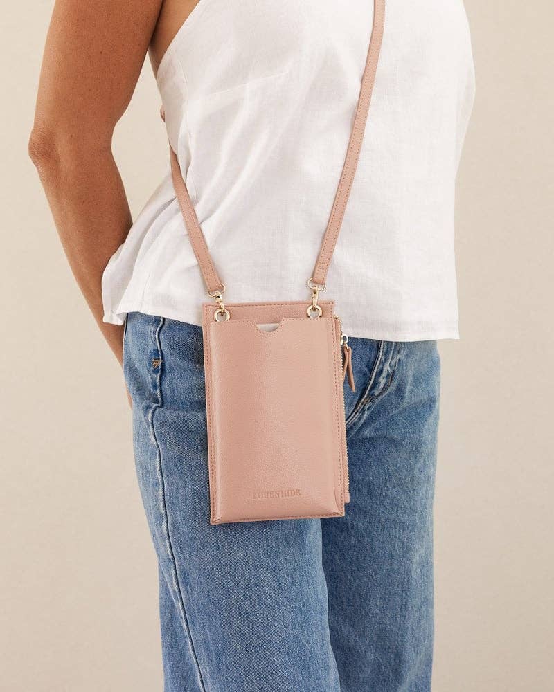 Louenhide - Suki RFID Phone Bag - Dusty Pink