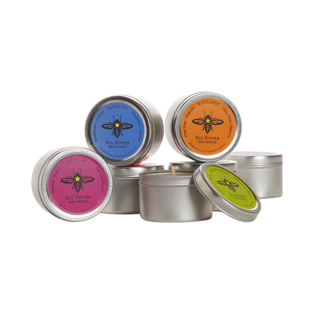 Big Dipper Wax Works - Aromatherapy Travel Tins – 100% Pure Beeswax – 1.7 oz