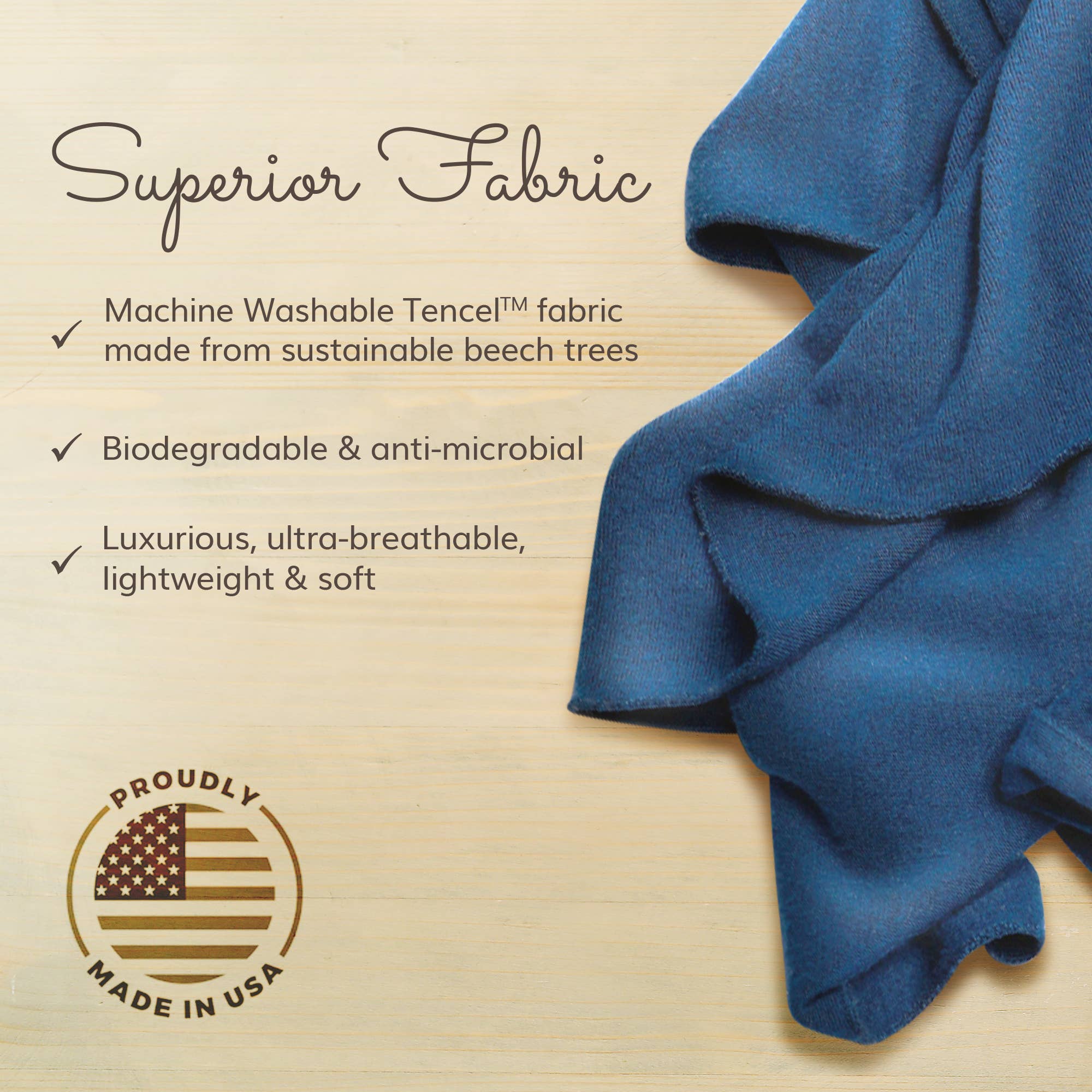 HappyLuxe - The Wayfarer Travel Wrap in Eco-Cashmere - Navy Blue
