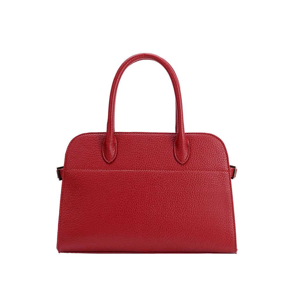 Melie Bianco - Marlo Red Recycled Vegan Leather Crossbody Bag