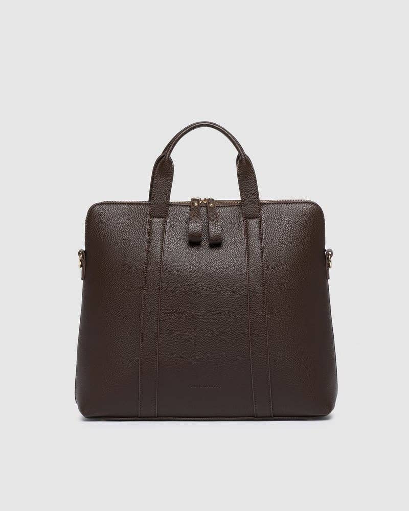 Louenhide - Rhodes Trolley Laptop Bag - Chocolate