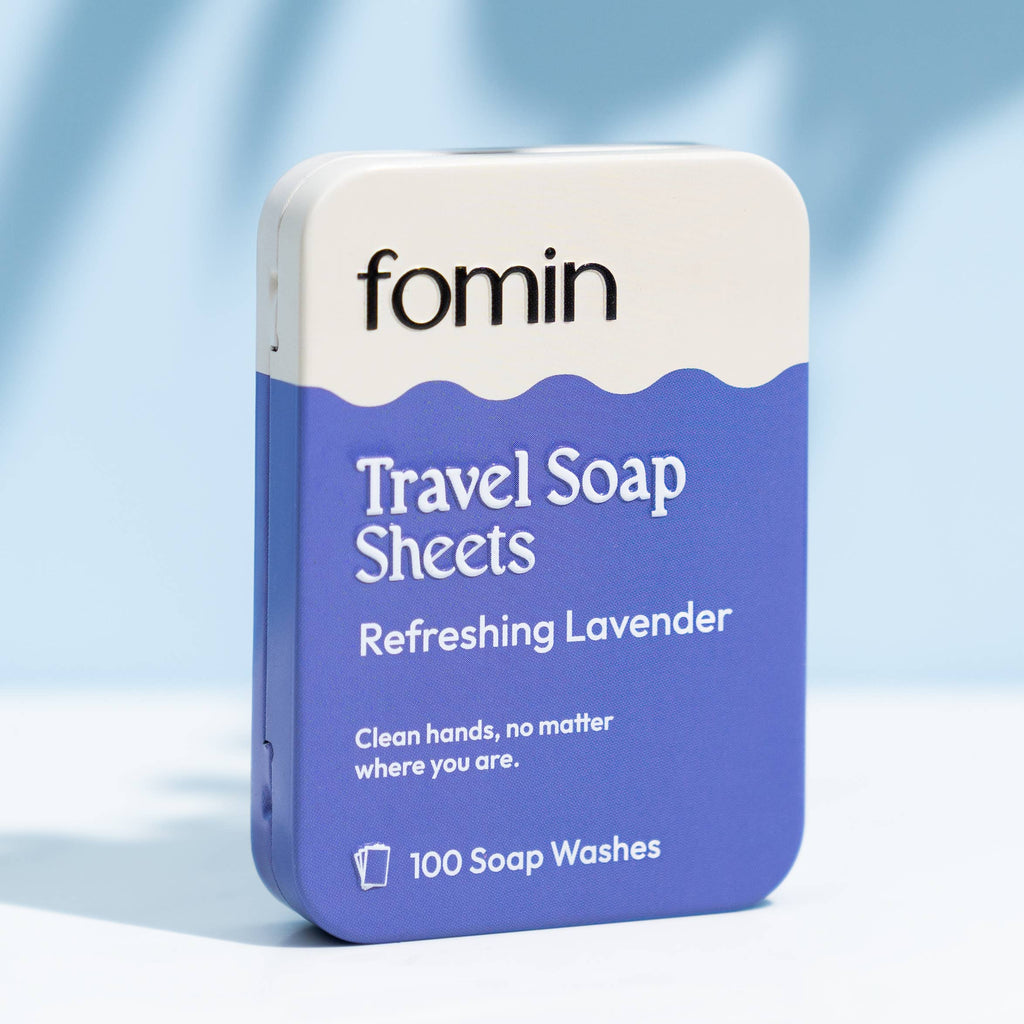 Fomin - Travel Hand Soap Sheets: Lavender / 100 Sheets (1 Pack)