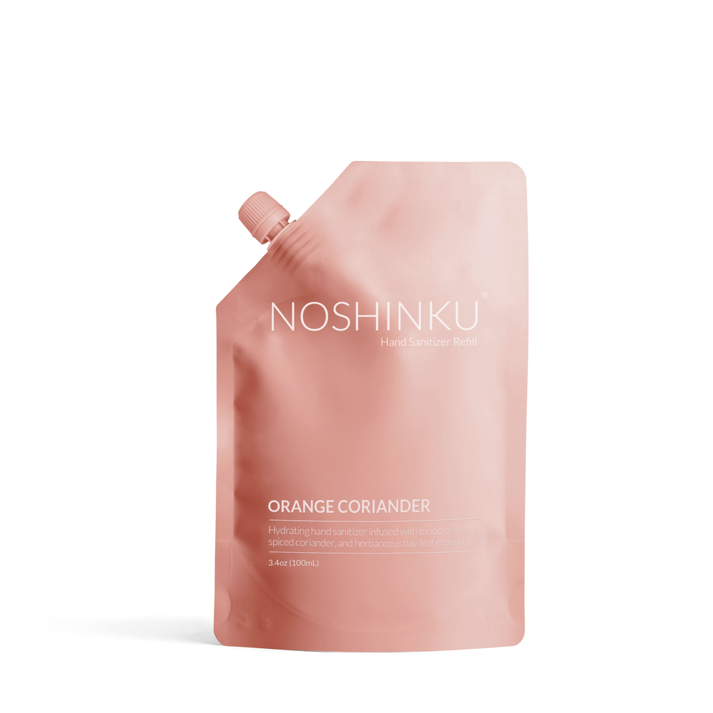 Noshinku - Orange - Coriander Moisturizing Sanitizer Mini Refill Pouch