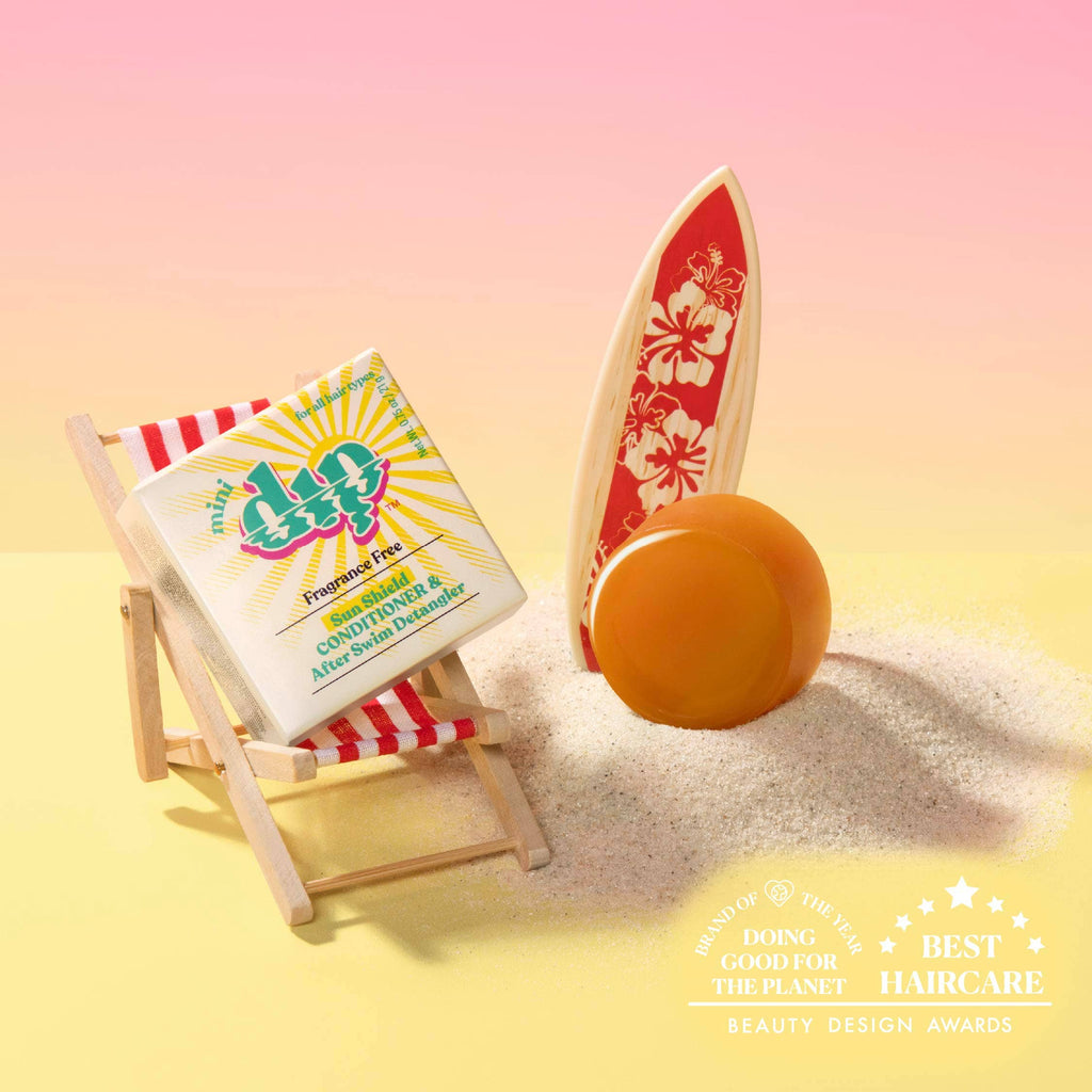Dip - Mini Dip Sun Shield: Conditioner Bar & After Swim Detangler Fragrance Free