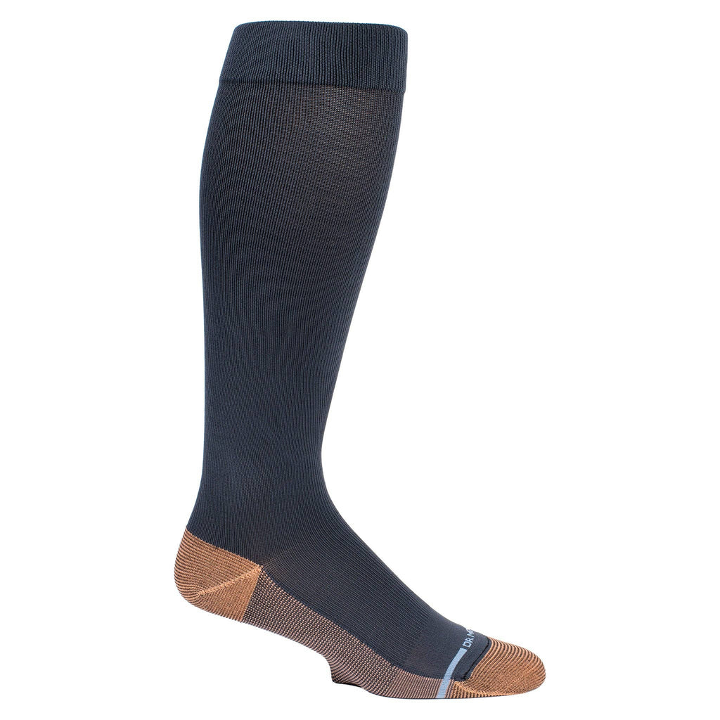 Dr. Motion - Solid Copper Infused | Men's Knee-High Compression Socks