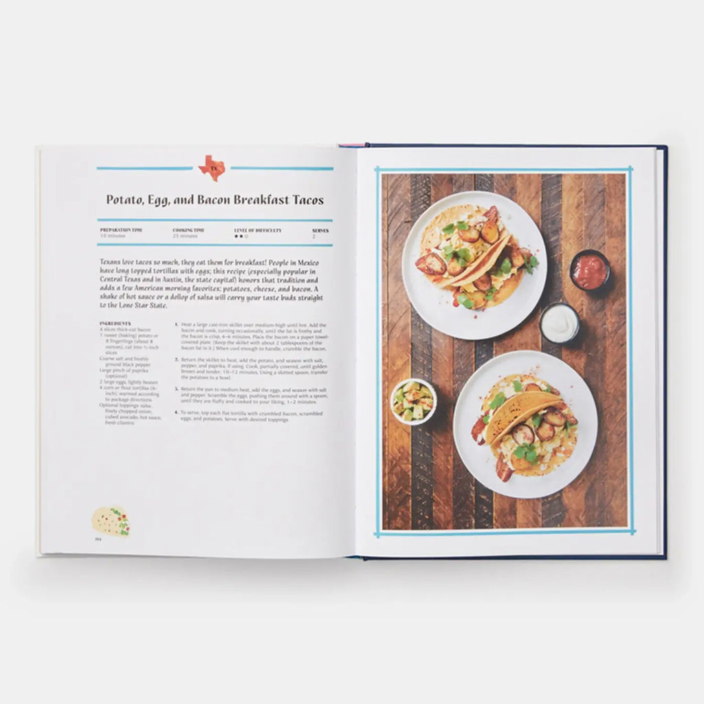Phaidon - United Tastes Of America: Atlas & Recipes From Every State