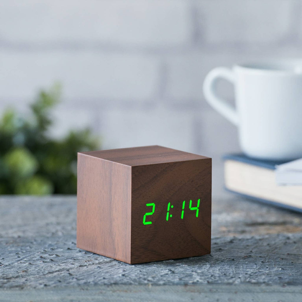 Gingko Design - Cube Click Alarm Clock