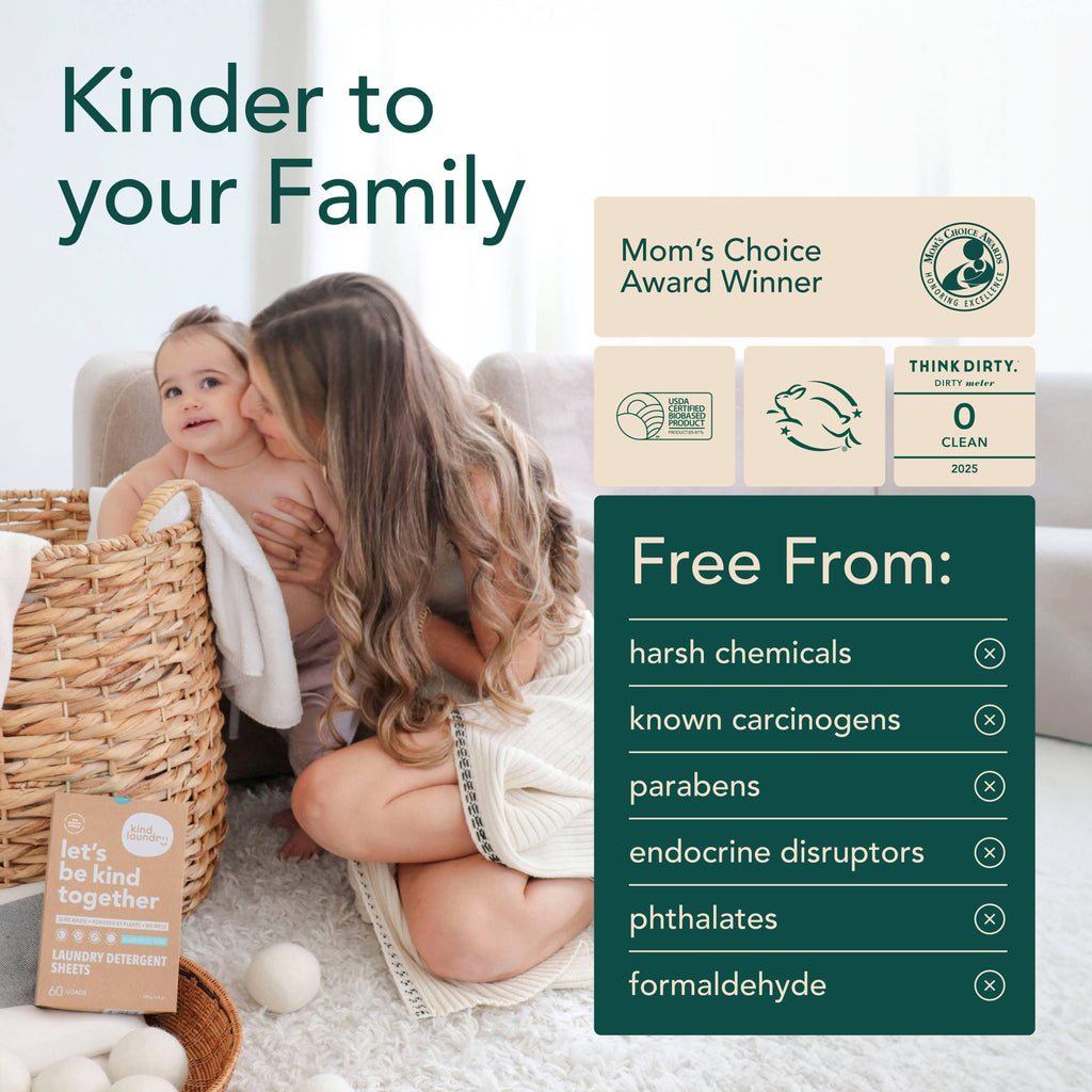 Kind Laundry - Laundry Detergent Sheets Travel Pack - Neroli Zen 6 Loads
