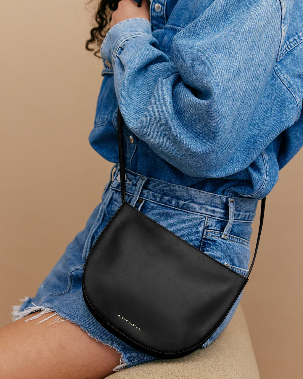 Minor History - The Sidekick Crossbody - Black