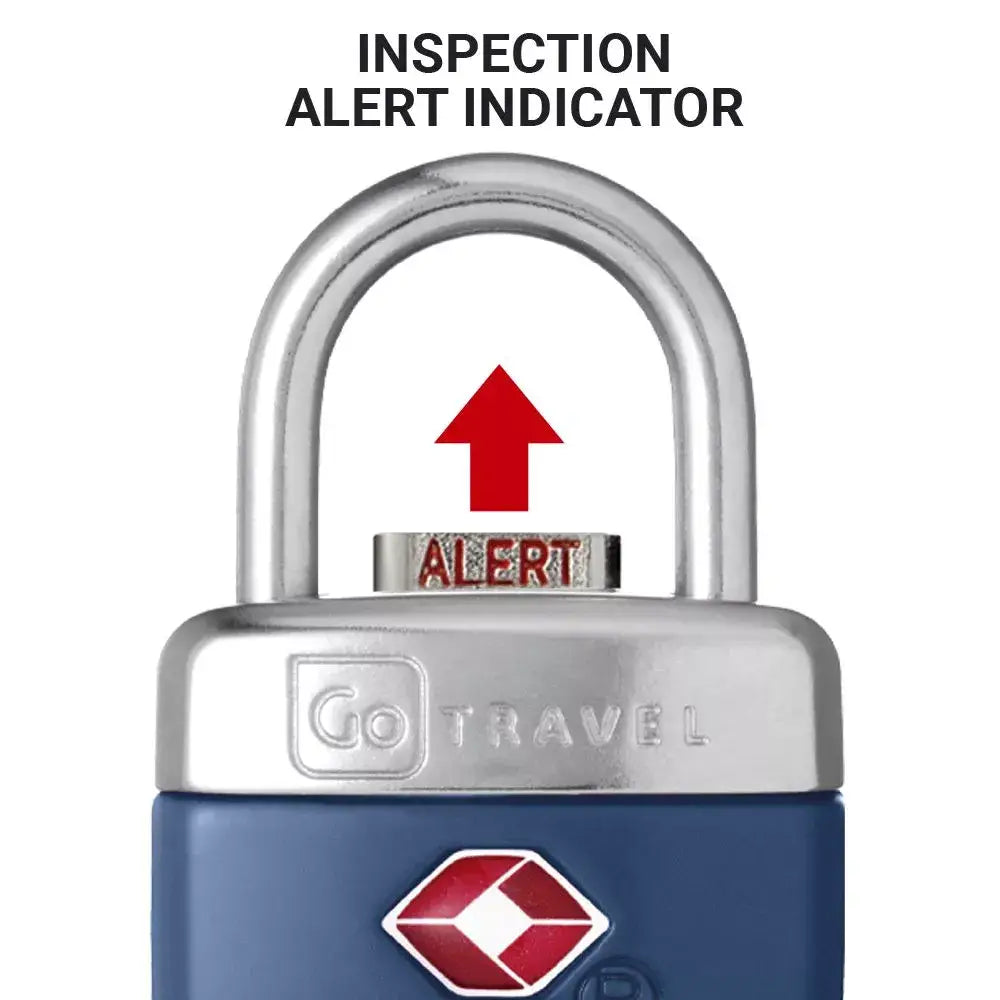 Go Travel TSA Alert Key Padlock Suitcase Lock