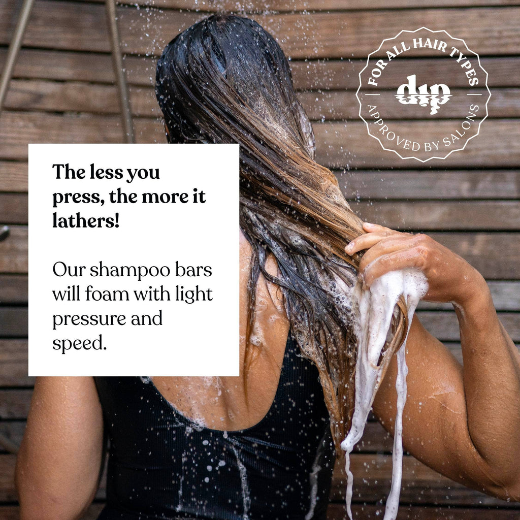 Dip - Dip Shampoo Bar: Color Safe, Everyday - Rose & Matcha Tea