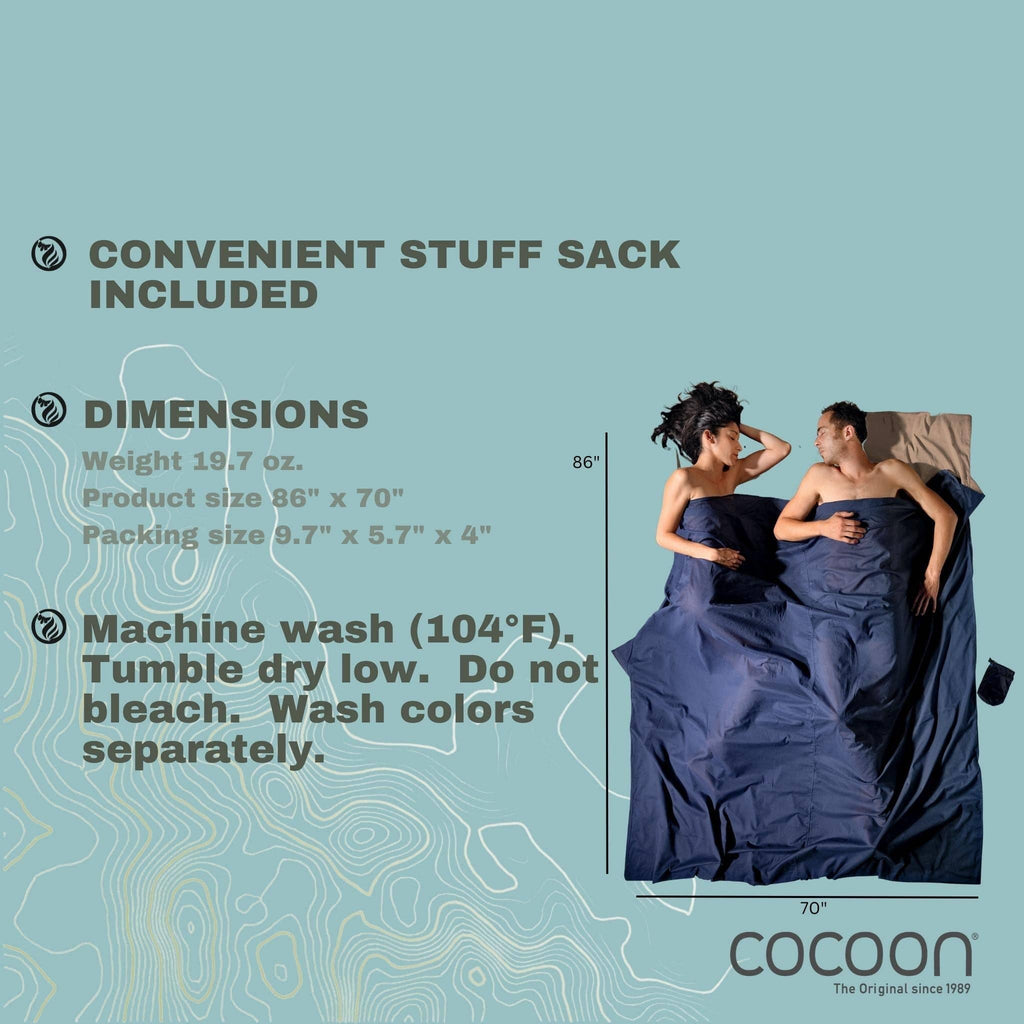 COCOON - TravelSheet™ Egyptian Cotton Double