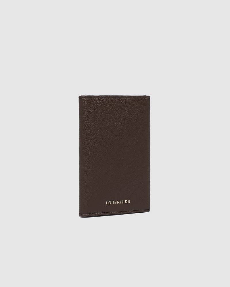 Louenhide - Venice Passport Holder - Chocolate