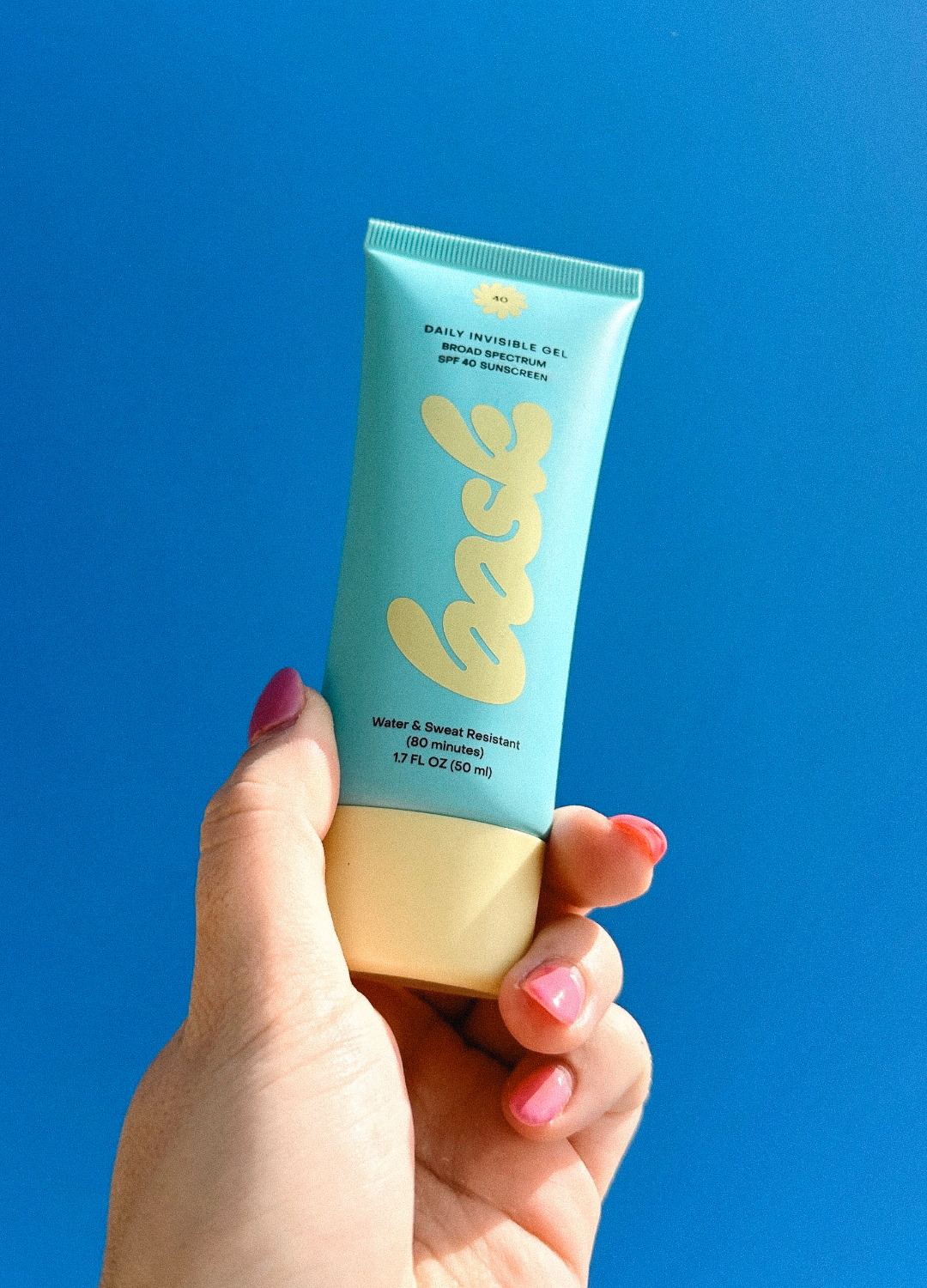 Bask Sunscreen - Bask SPF 40 Daily Invisible Gel Face Sunscreen