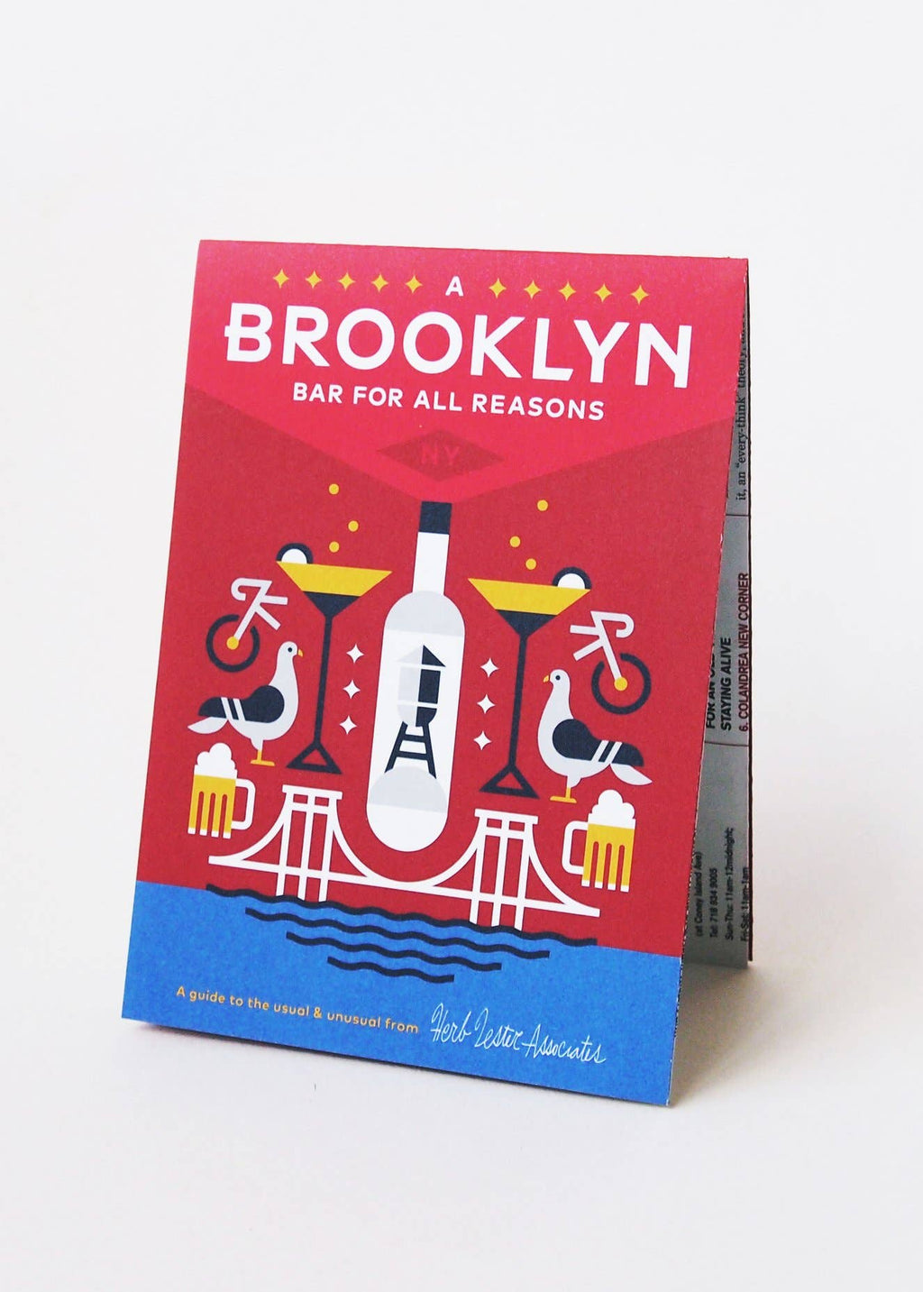 Herb Lester Associates - Brooklyn Bar   - NYC Travel Map & Cultural Guide