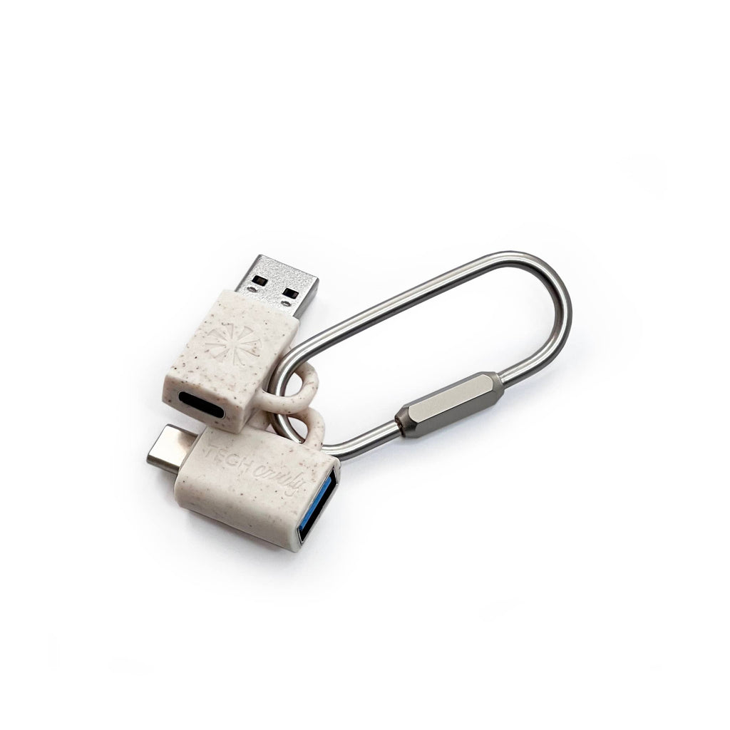 Tech Candy - ADAPT DAT SET OF 2 ADAPTERS (USB TO USB-C + USB-C TO USB)