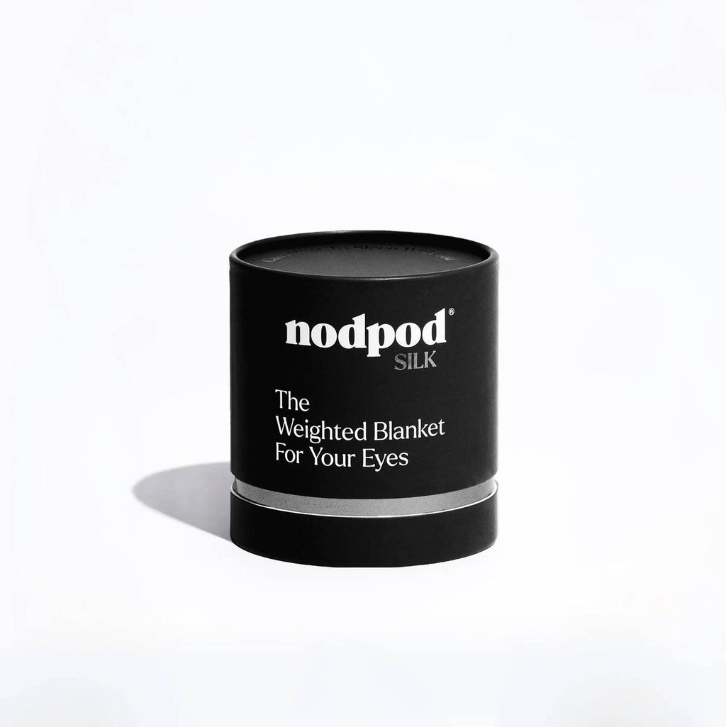 nodpod - Silk Weighted Sleep Mask- Noir - Eye Mask