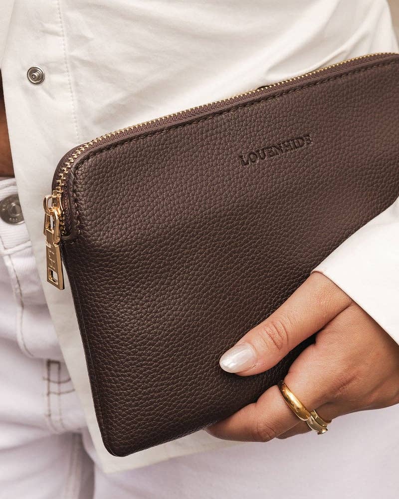 Louenhide - Poppy Wristlet - Chocolate