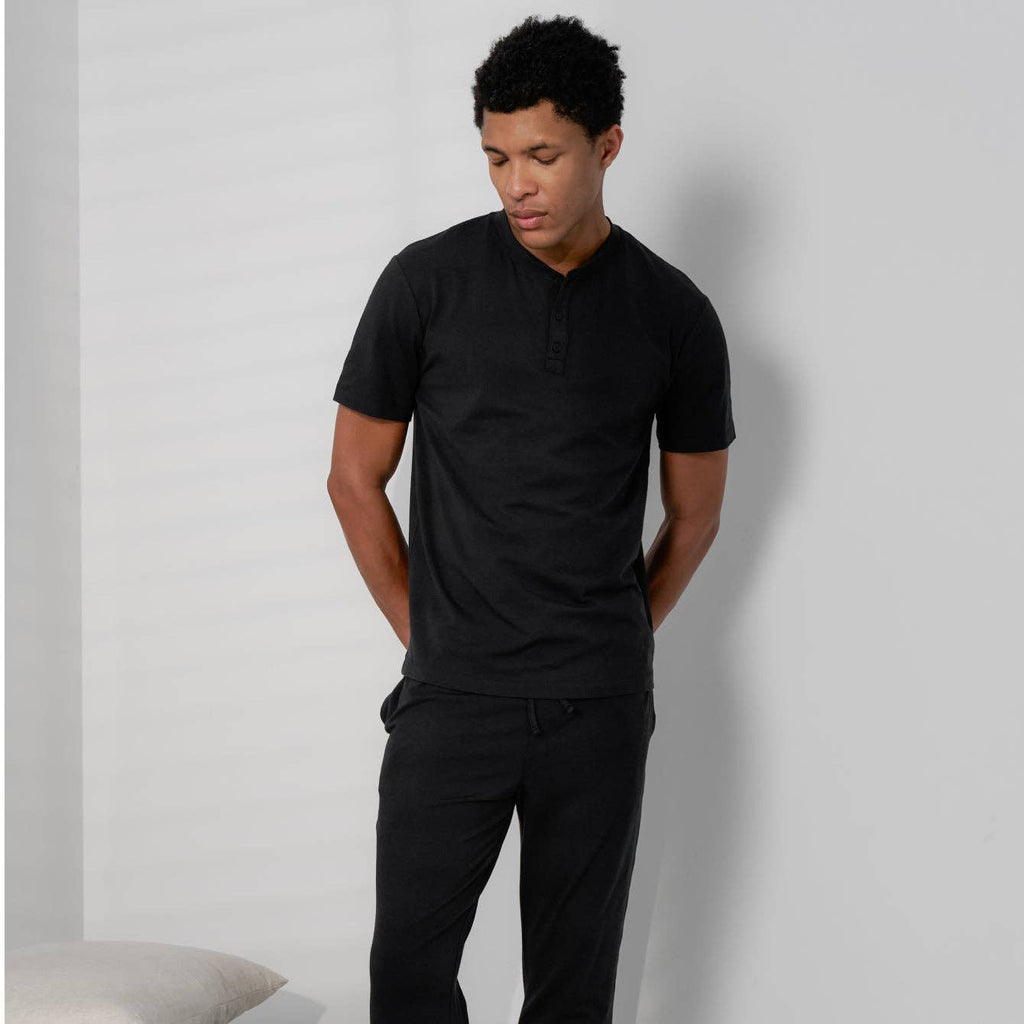 LUNYA - Men's Slumberknit™ Henley Tee