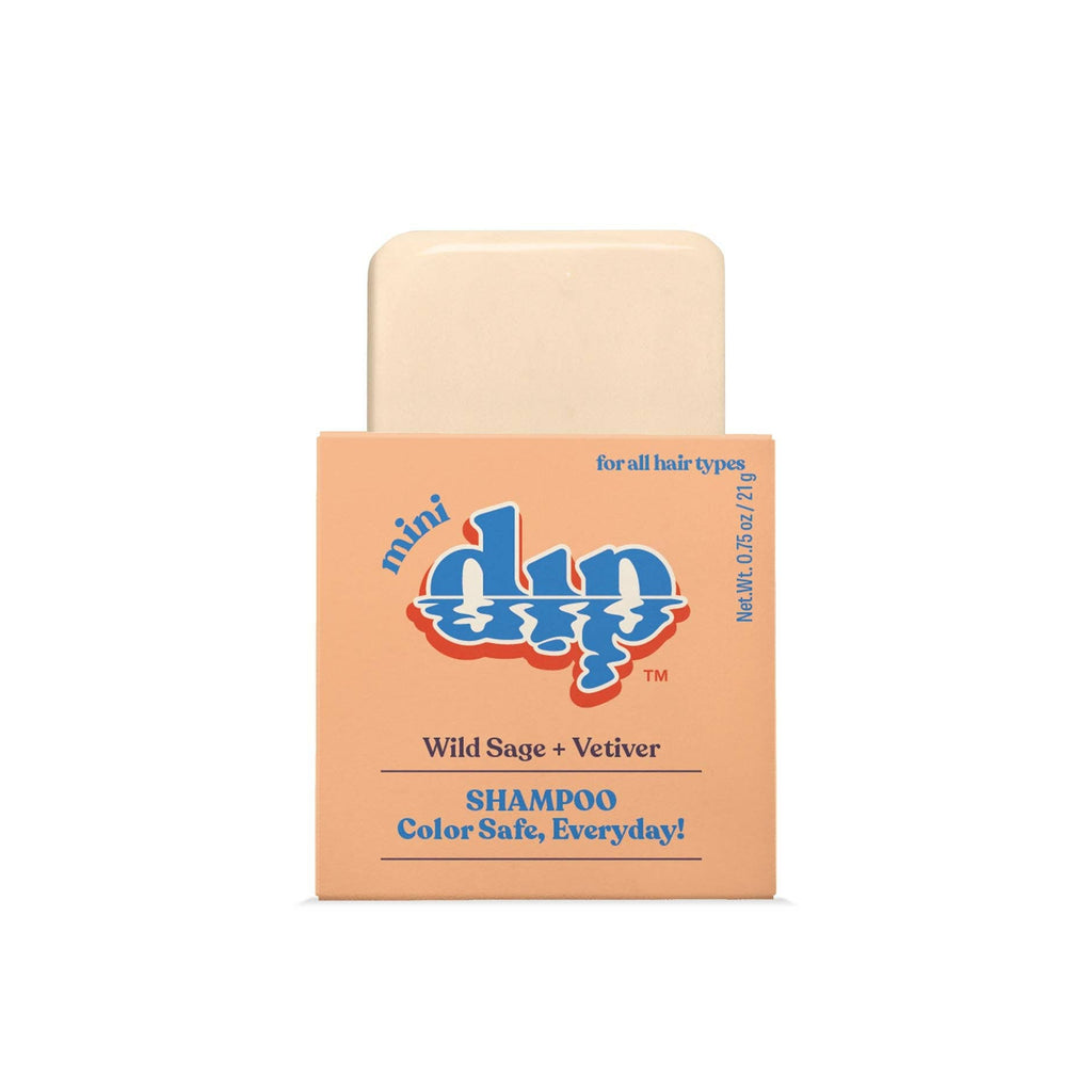 Dip - Mini Dip Shampoo Bar: Color Safe, Everyday - Wild Sage & Vetiver