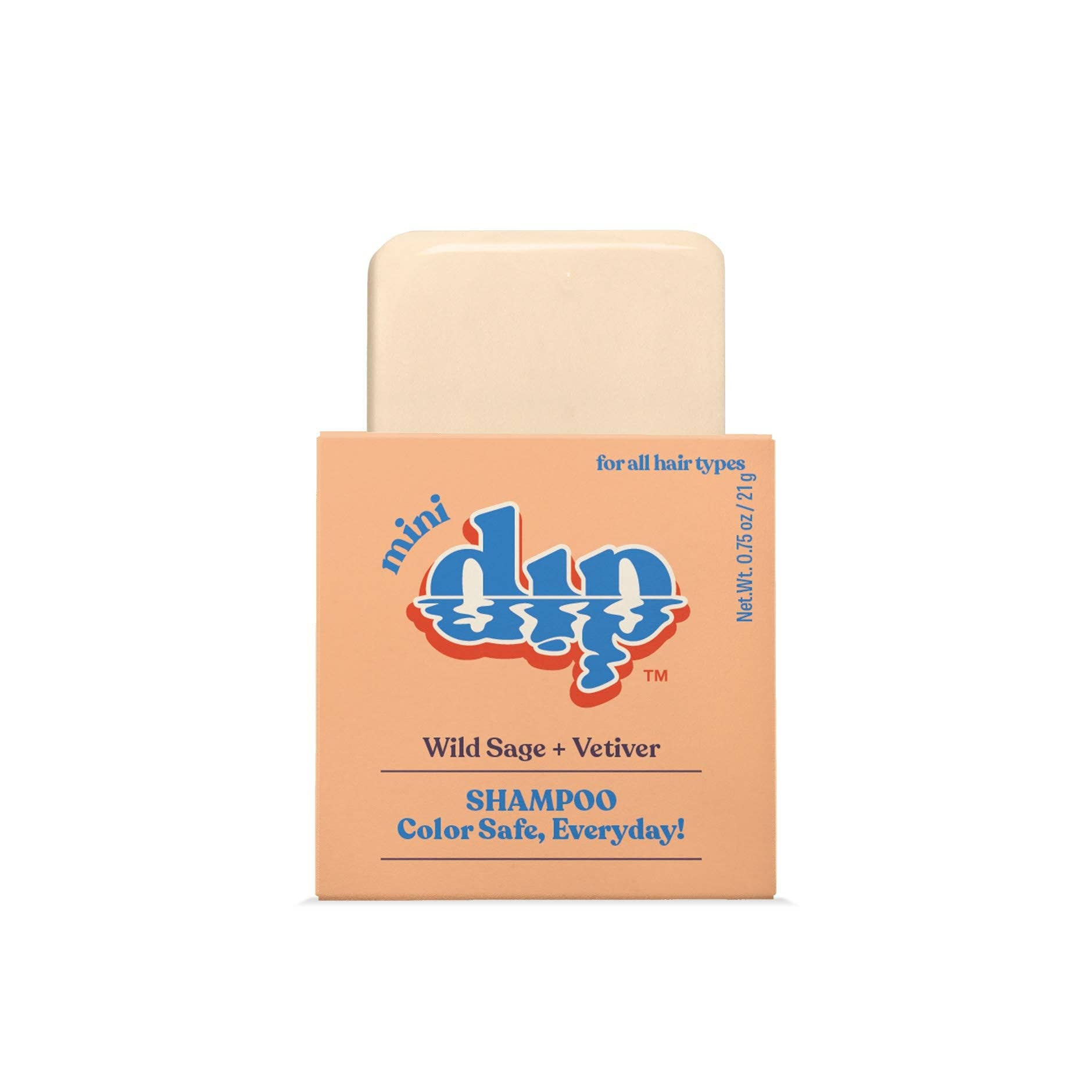 Dip - Mini Dip Shampoo Bar: Color Safe, Everyday - Wild Sage & Vetiver
