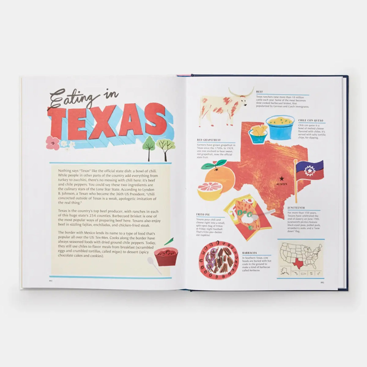 Phaidon - United Tastes Of America: Atlas & Recipes From Every State