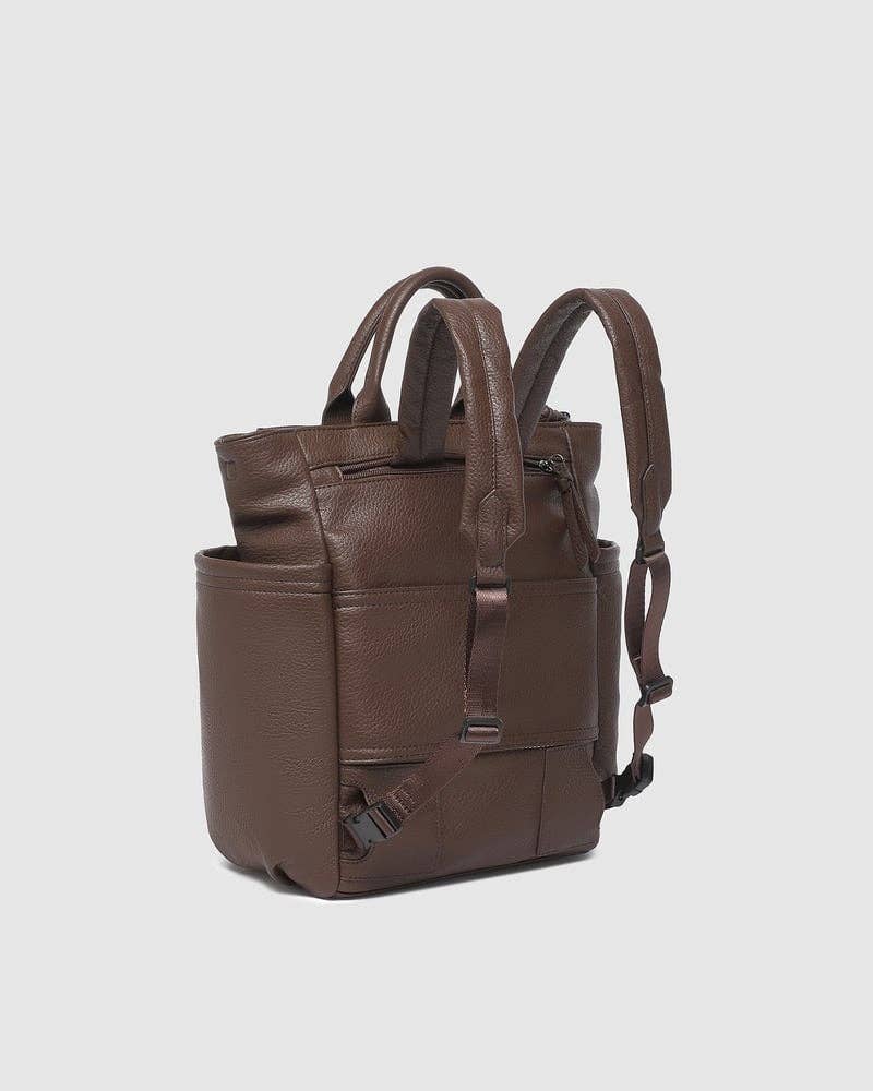 Louenhide - Baby Bronx Convertible Backpack - Chocolate