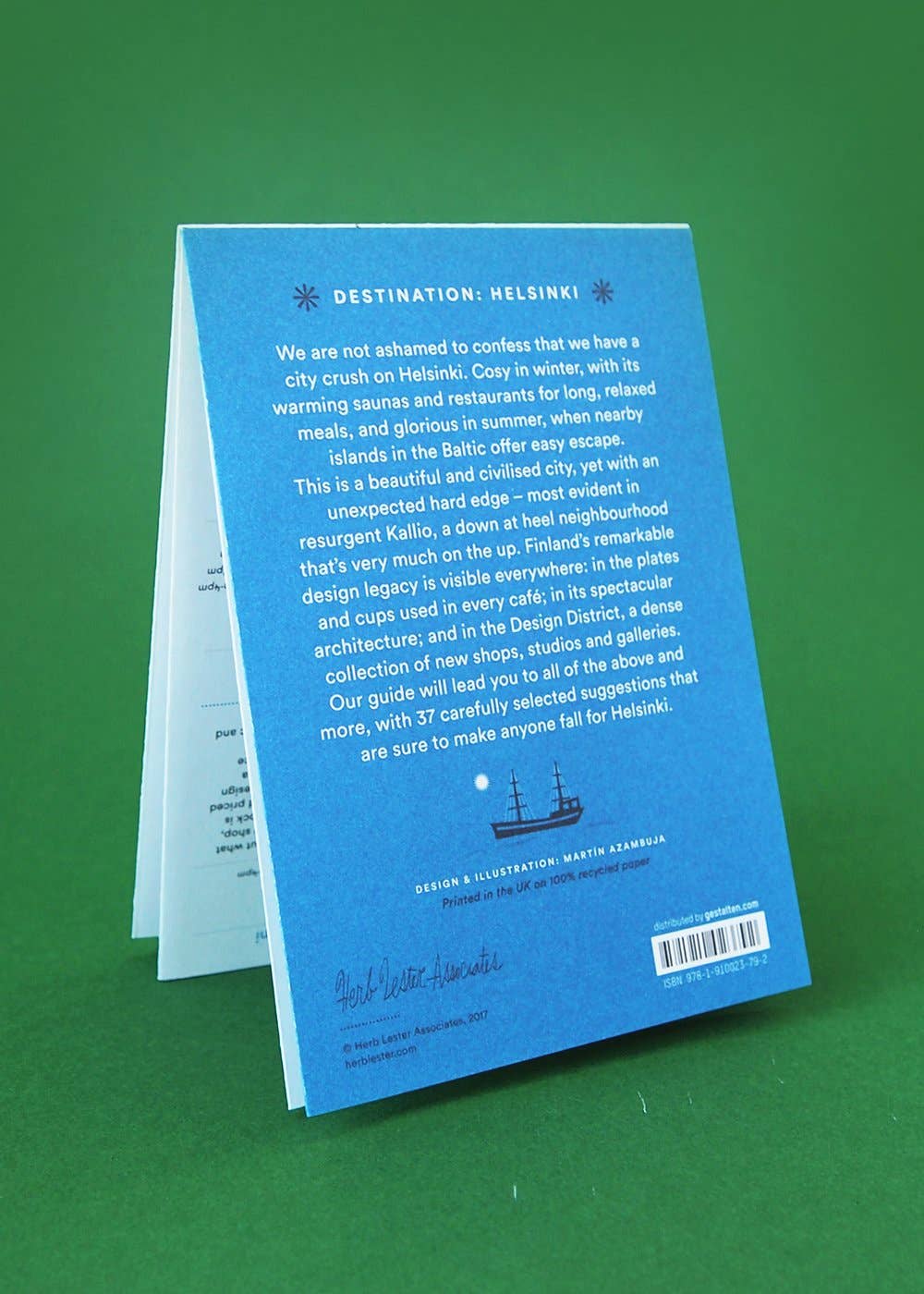 Herb Lester Associates - Destination Helsinki - Finland Travel Map & Cultural Guide