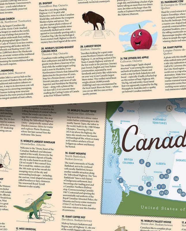 Herb Lester Associates - Unhurried Canada: A Scenic Tour of Roadside Attractions