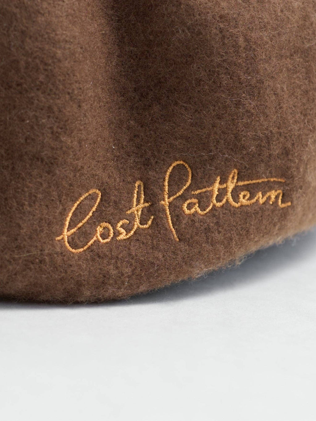 Lost Pattern NYC - "Bon Chic" Wool Beret - Chestnut